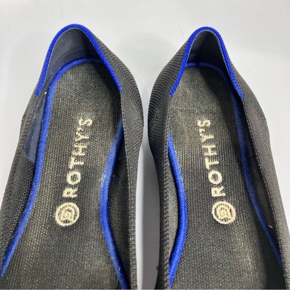 Rothy’s black round toe flats ballet flats size 11.5 - Picture 5 of 12